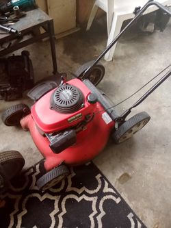 Honda Troy bilt comes with a bag