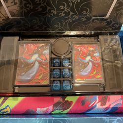 Charizard UPC Playmat And Sleeves