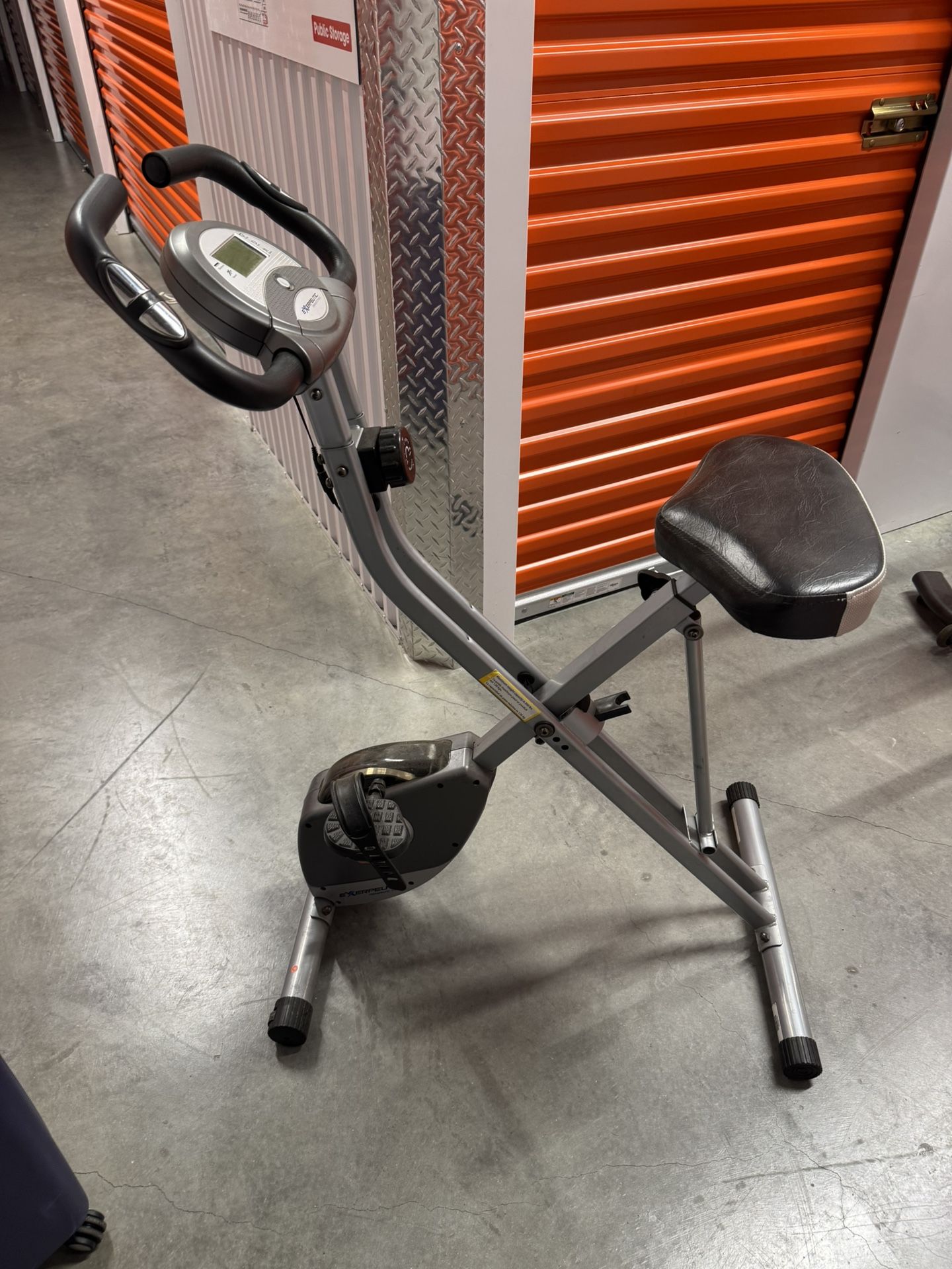 Space Saving Exercise Bike, Exerpeutic Folding Bike