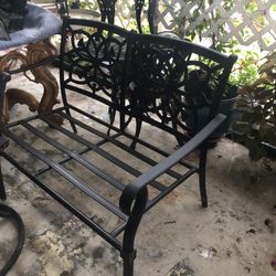 $150 Aluminiume Set Sofa +2 Chairs 