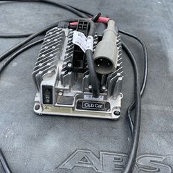 Golf cart charger lithium compatible