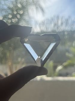 Natural Citrine Heart