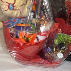 Halloween Boo Basket With Chucky Hello Kitty