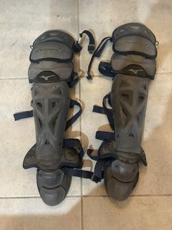 Mizuno Youth Samurai Catcher Baseball Leg Guards