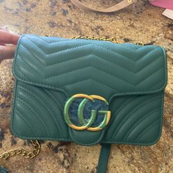 Green Crossbody Purse