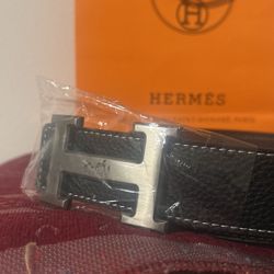 Hermes Black Men’s Belt 