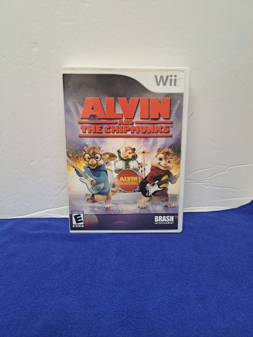 Alvin And The Chipmunks For Nintendo Wii No Manual