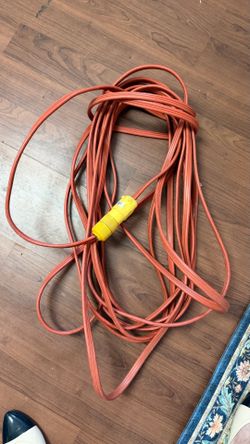 50ft Leviton 12-3 Orange Extension Cord 15A 125V extreme weather resistant Wetguard