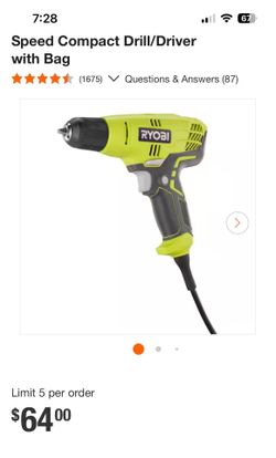 Speed Compact Drill/Driver
