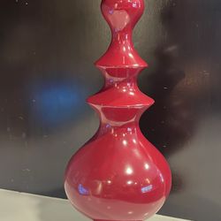 Garnet Red Pillar For 3” Candle  