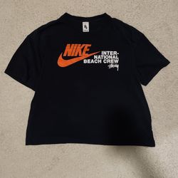 Nike x Stüssy Inter-national Beach Crew Size XL & Large Black