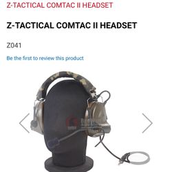 Ztac Tactical Headset 