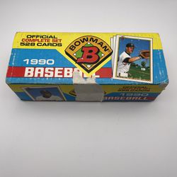 Baseball Cards Original Box