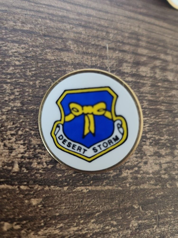 Desert Storm Lapel Pin