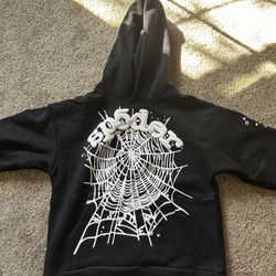 Sp5der Hoodie Black