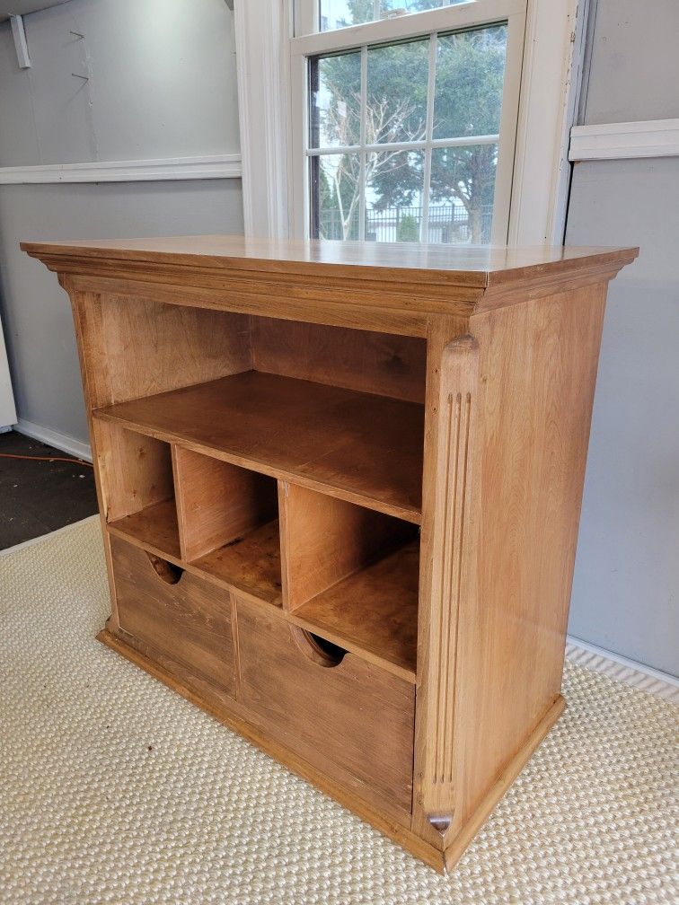 Solid Wood Cabinet Like New