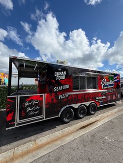 Cuban Food Trailer w/ Porch