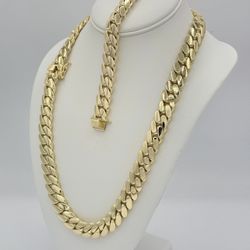 chain and bracelet set