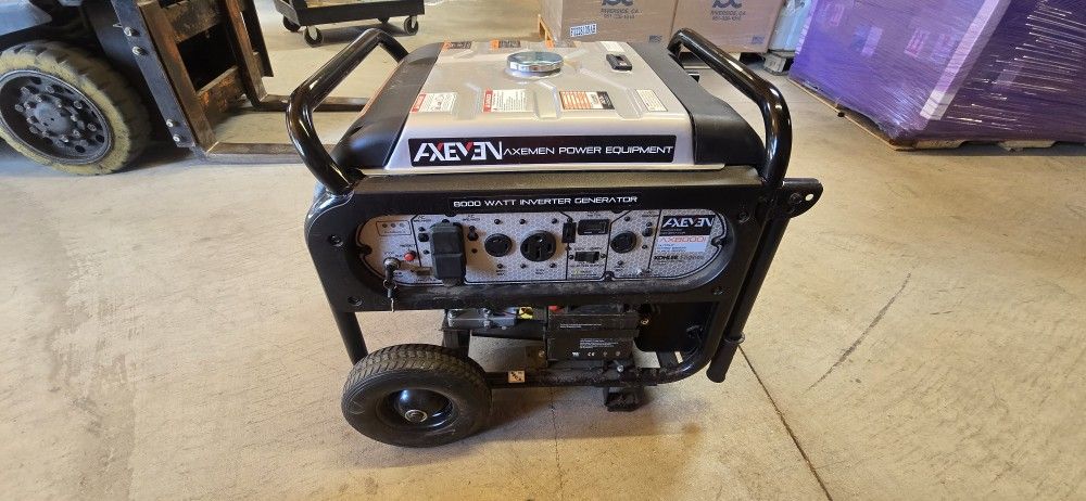 AXEVEN GASOLINE POWER INVERTER GENERATOR
8000W / 6500W Rated
KOHLER Command Pro 14HP ES