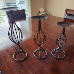 Metal Candleholders 
