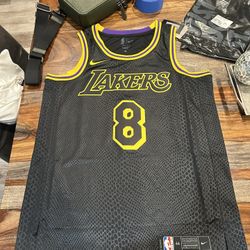 Nike Los Angeles Lakers Kobe Bryant Black Mamba City Edition Swingman Jersey