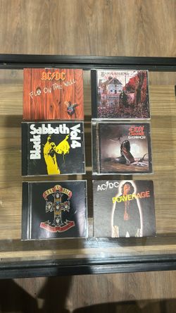 Many Rare AC/DC Ozzy Osbourne Black Sabbath CDs 