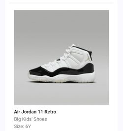 Jordan 11s Big Kid 6y