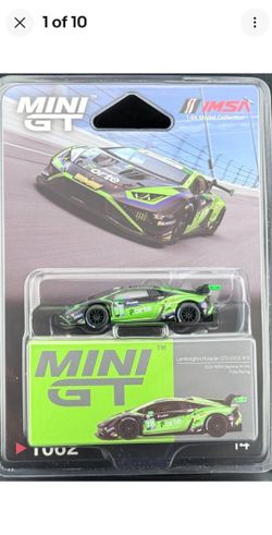 🔥Mini GT Lamborghini Huracán GT3 EVO2 #78 IMSA Forte Racing – New Sealed🔥