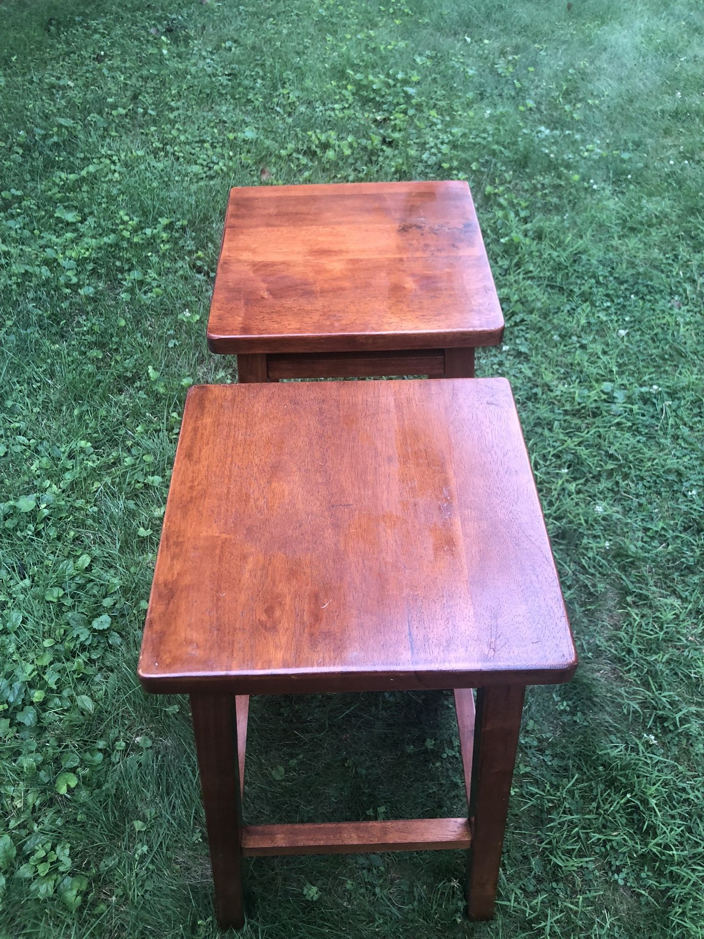 Cherry Bar stools See Description Comments 