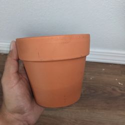 4 Inch Clay Pot 