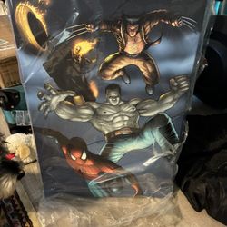 Marvel Comics “ Fear Itself” Painting