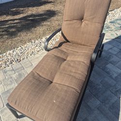 2.  80x26 Outdoor Chaise Lounger Set