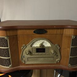 Radio Record Player And Cd 