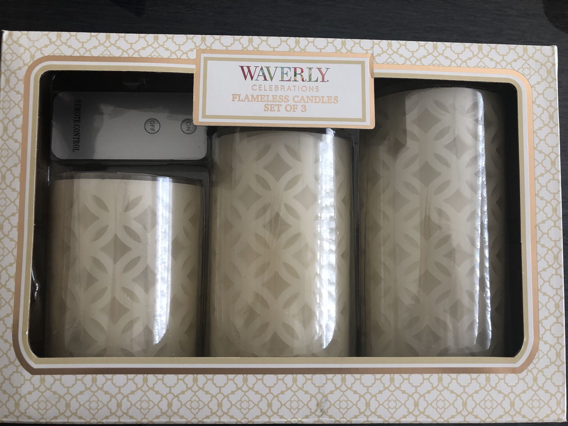 Waverly flameless candles