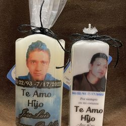 Any Personalized Candle For Any Event Of For A Love One. 