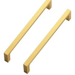 20 Pack Solid 6-1/4 Inch Kitchen Square Cabinet Handles 