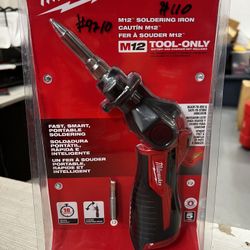 Milwaukee M12 Soldering Iron Tool Only