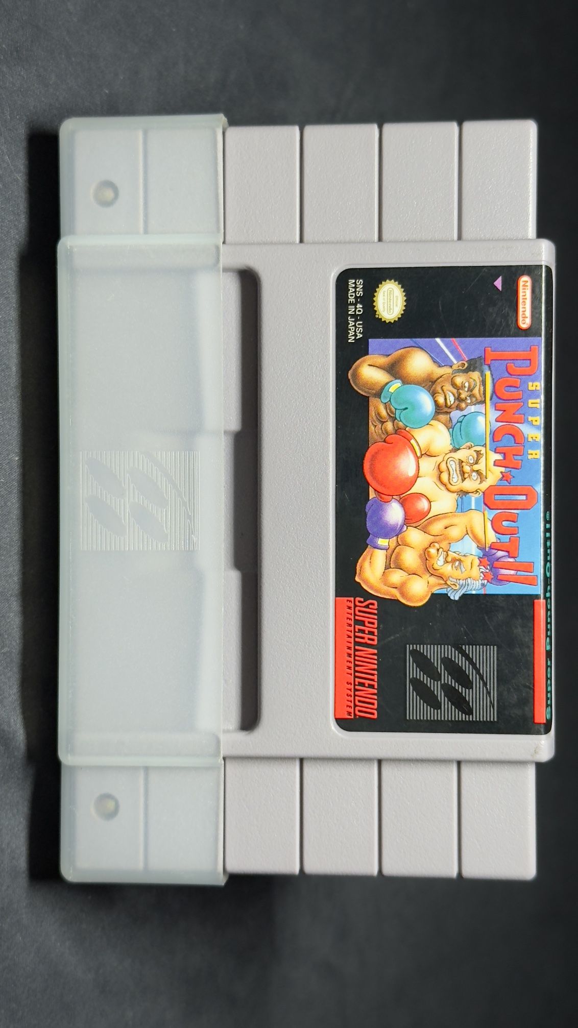 SUPER PUNCH OUT AUTHENTIC SNES SUPER NINTENDO AUTHENTIC CLEAN