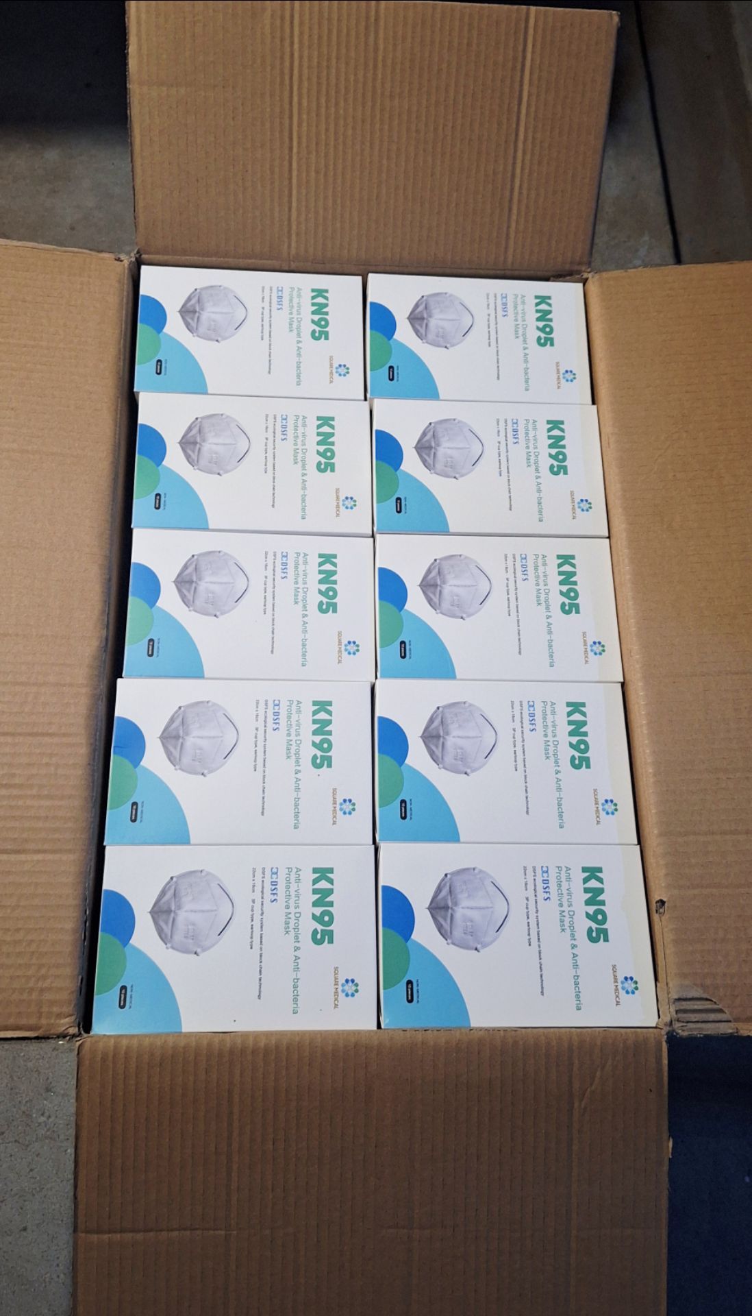 🔥🔥🔥( 1000 pcs). KN95 Face Mask🔥🔥🔥
Brand New in box 🎁