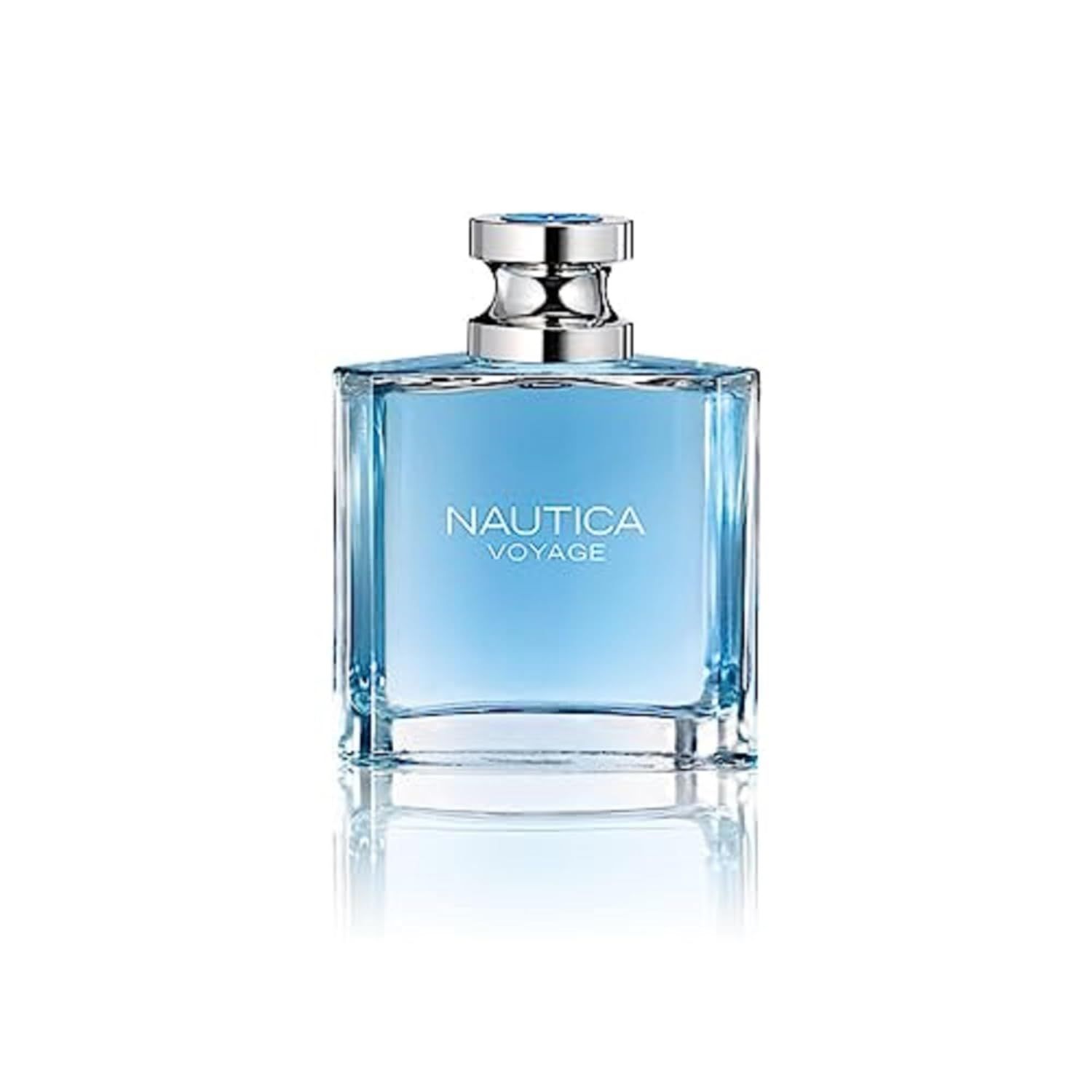Nautica Voyage Eau de Toilette 3.3 fl oz (Pack of 1), Notes of Apple, Cedarwood, Mimosa, Men's Fragrance, Long Lasting, Everyday Fragrance, Travel Siz