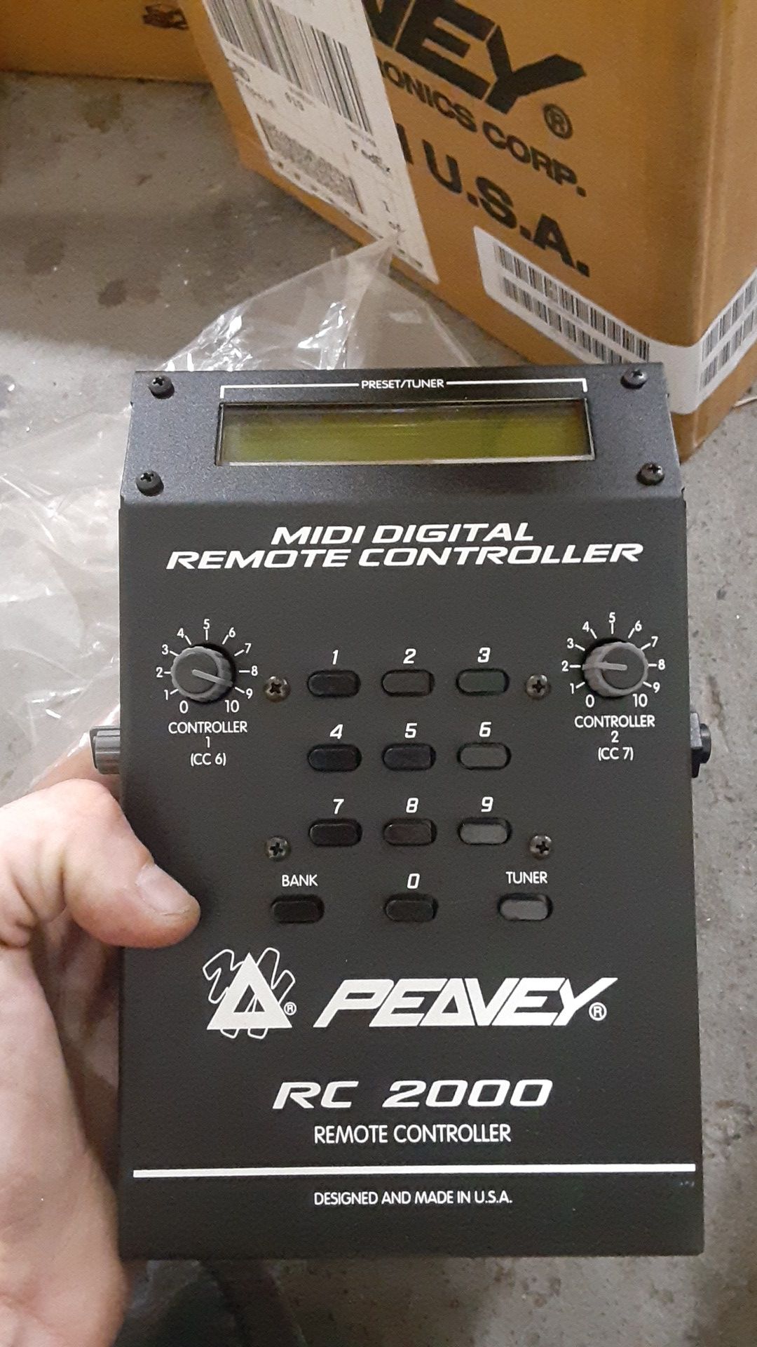 3 Brand New Peavy rc 2000 controllers