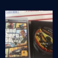PS3 GTA And Street Fight 