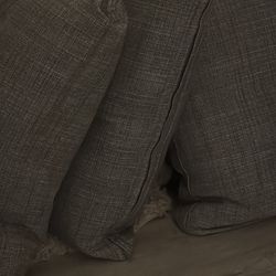 4 Large Grey cushions 