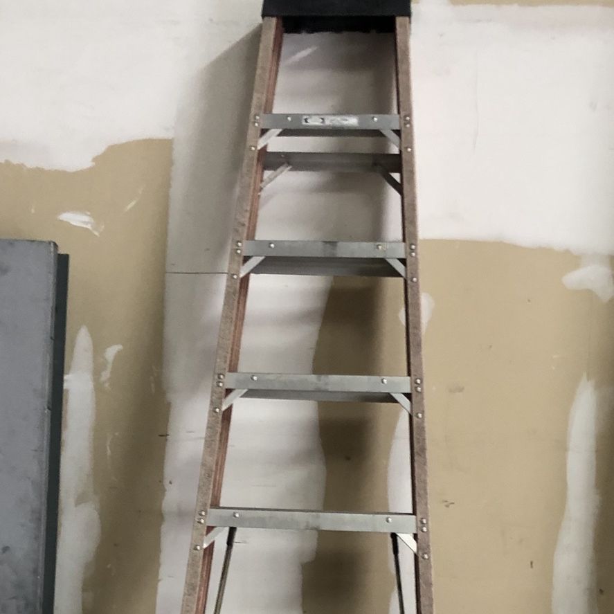 (2) 12 Footer and (1) 10 Footer Fiberglass Ladder