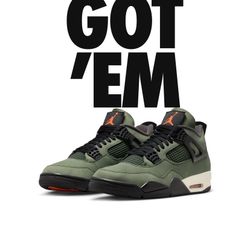 Jordan 4 Undefeated 8.5