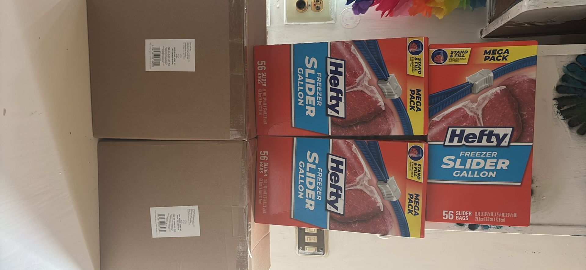 Mixing Bowls And Freezer Gallons Bags