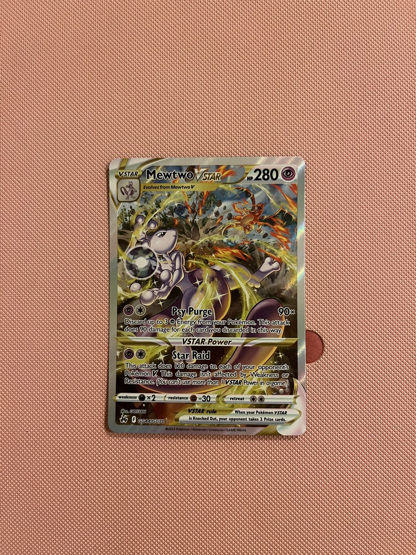 Pokemon Mewtwo VSTAR - Crown Zenith 