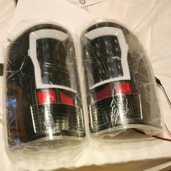 07-13 NEW pair Sierra 1(contact info removed) 3500 GMC Taillights clear 2007-2013