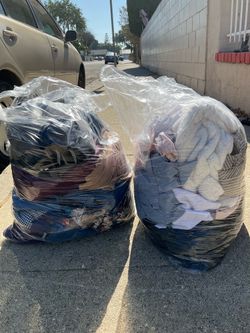 Two Large Bags of Mixed Clothing