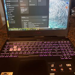 💻 ASUS TUF Gaming FX505DU – Ryzen 7 / GTX 1660 Ti / 32GB RAM – Ready for Anything!